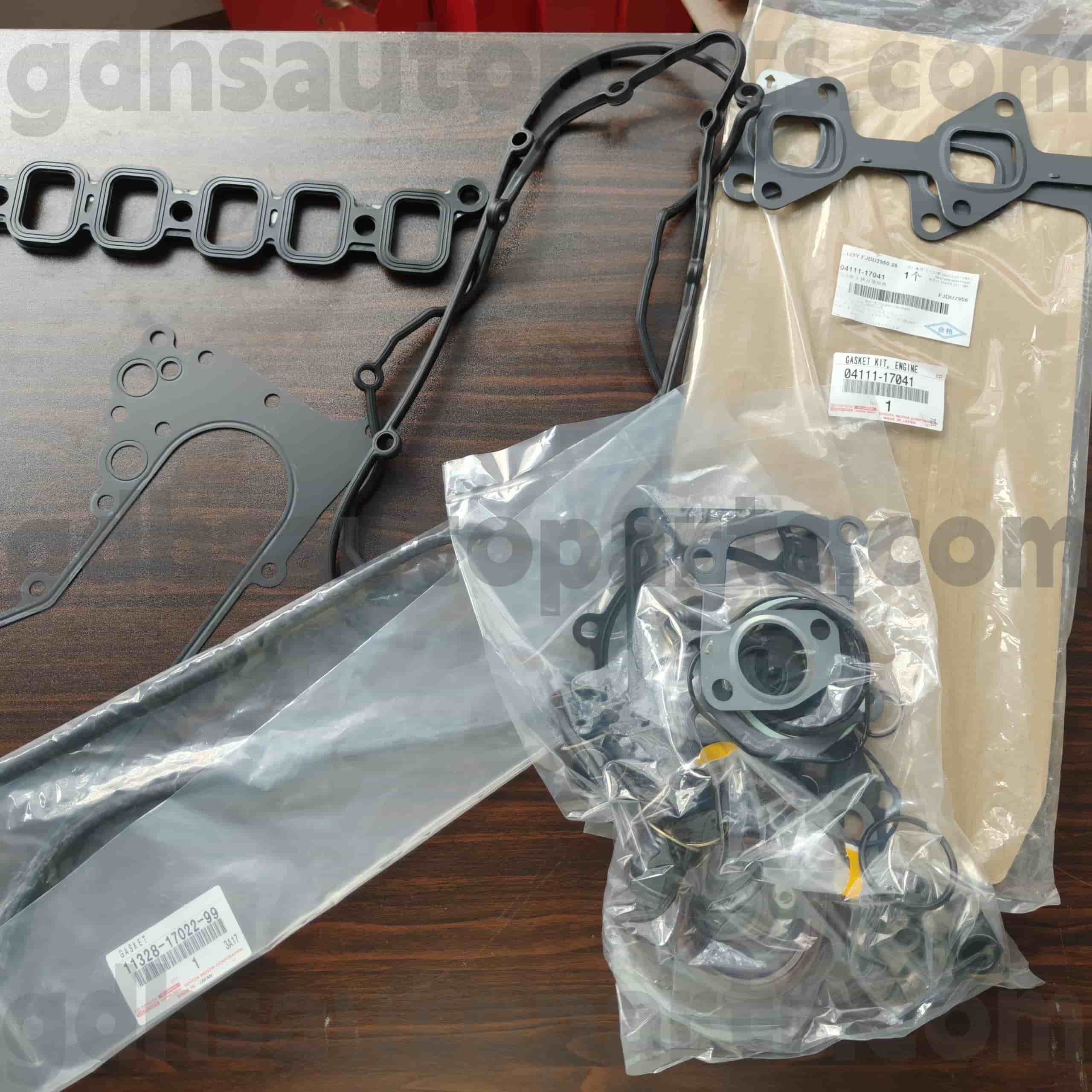 04111-17041 Toyota Genuine Parts Engine Основен ремонт за Land Cruiser, Coaster, Land Cruiser Van