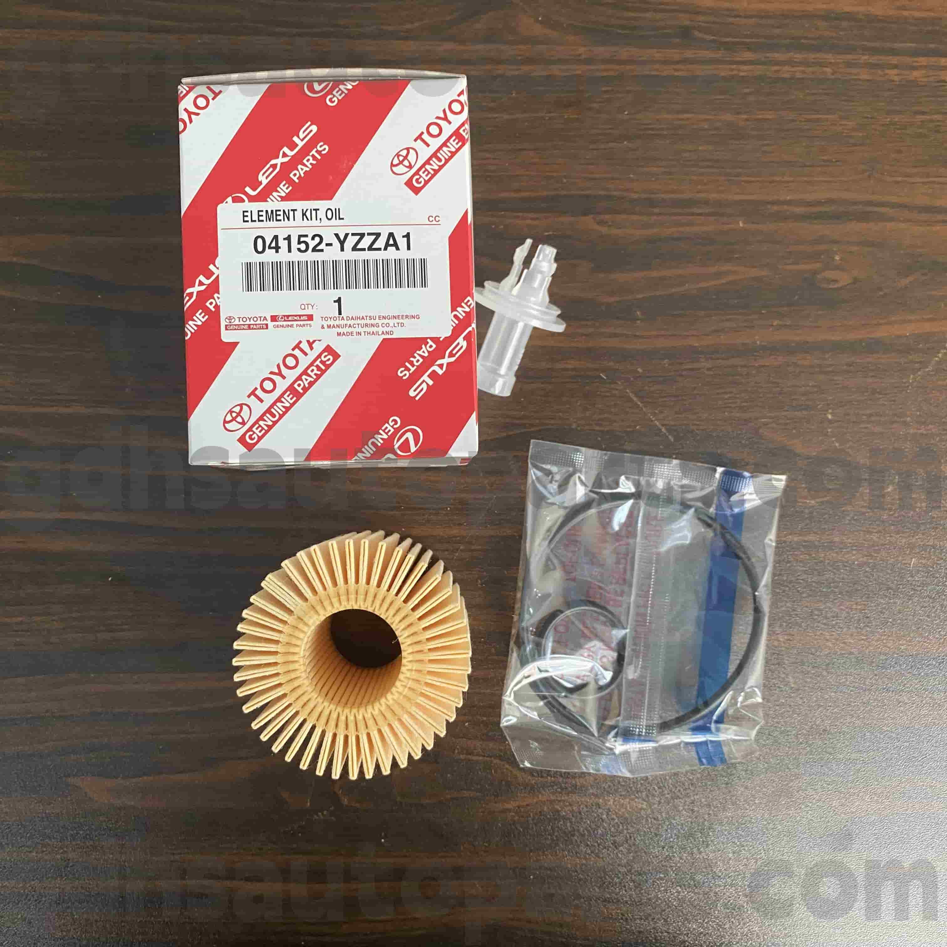 04152-yzza1 Toyota Истински части Маслен филтър за Toyota