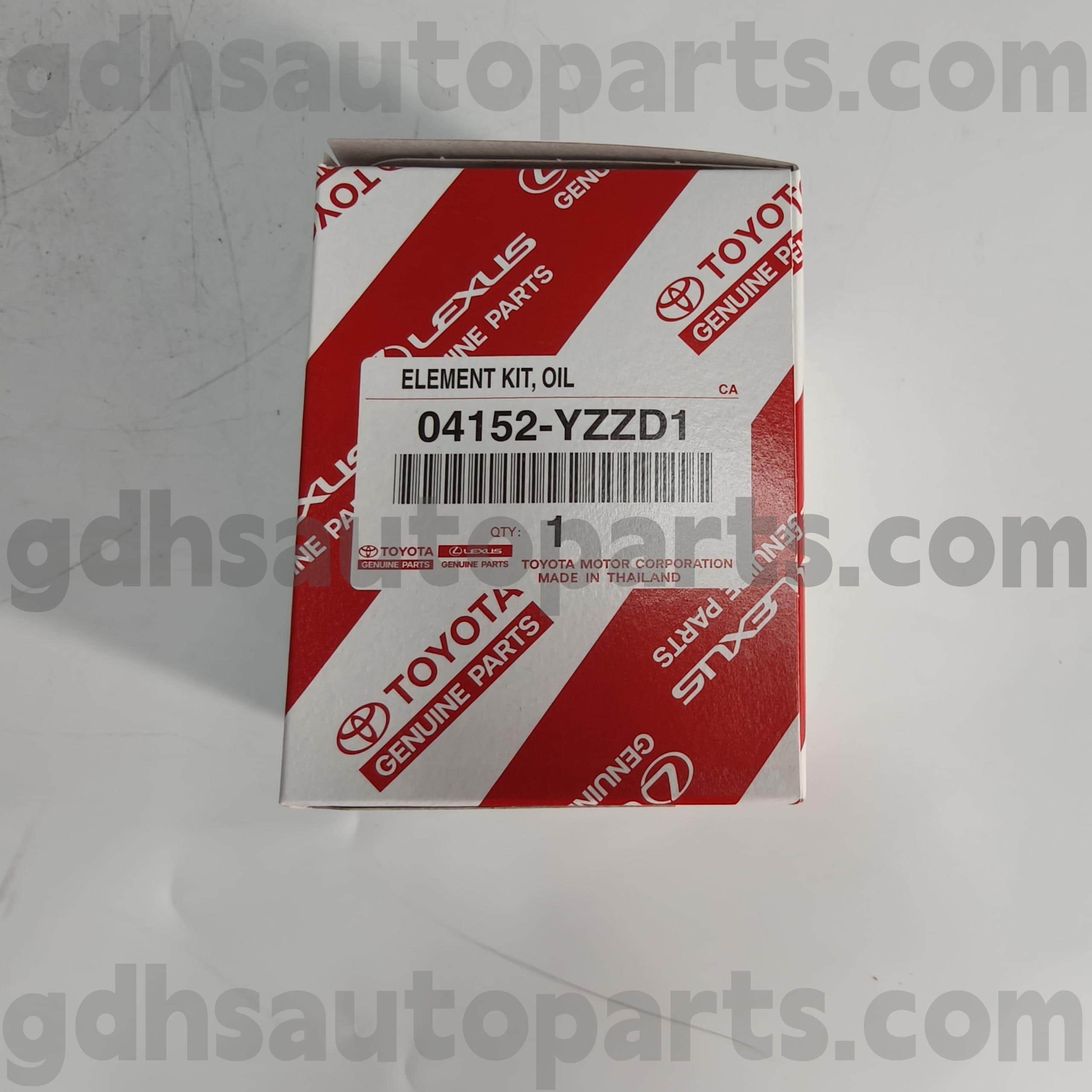 04152-YZZD1 Toyota Истински части Маслен филтър за шаси №. ASU40 GSU45