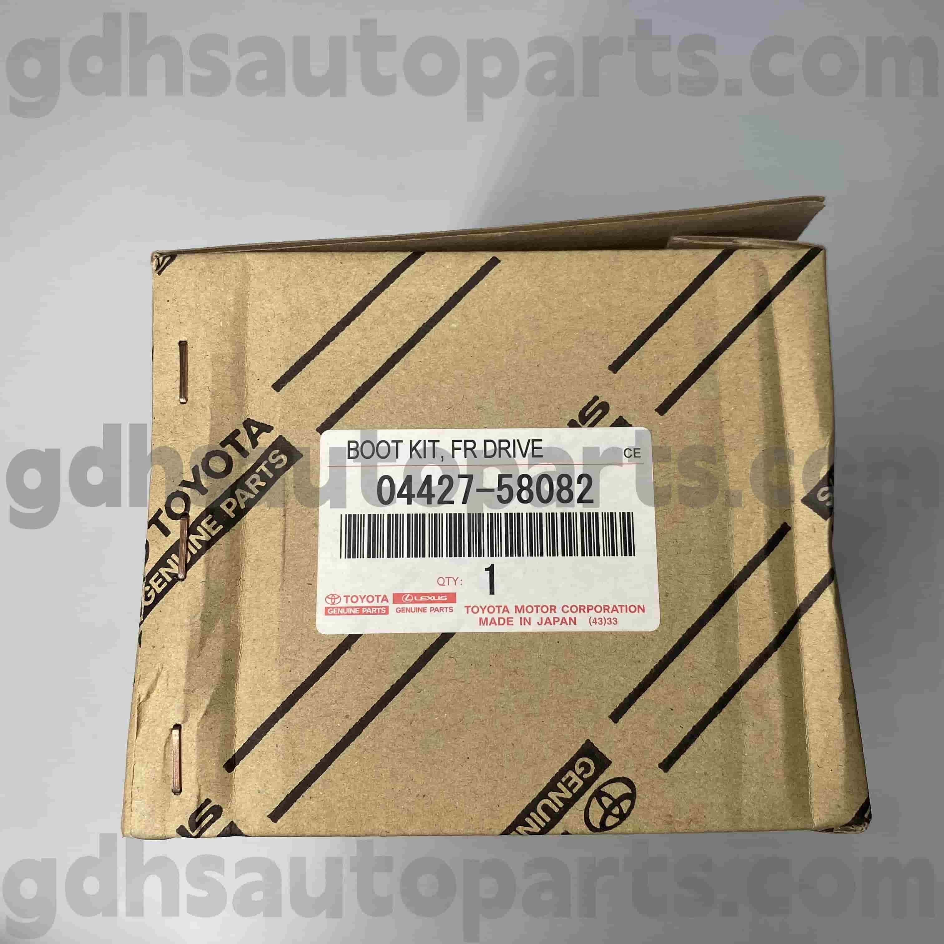 04427-58082 Toyota Истински части отпред отпред отпред CV Boot за Alphard Chassis no. GGH30