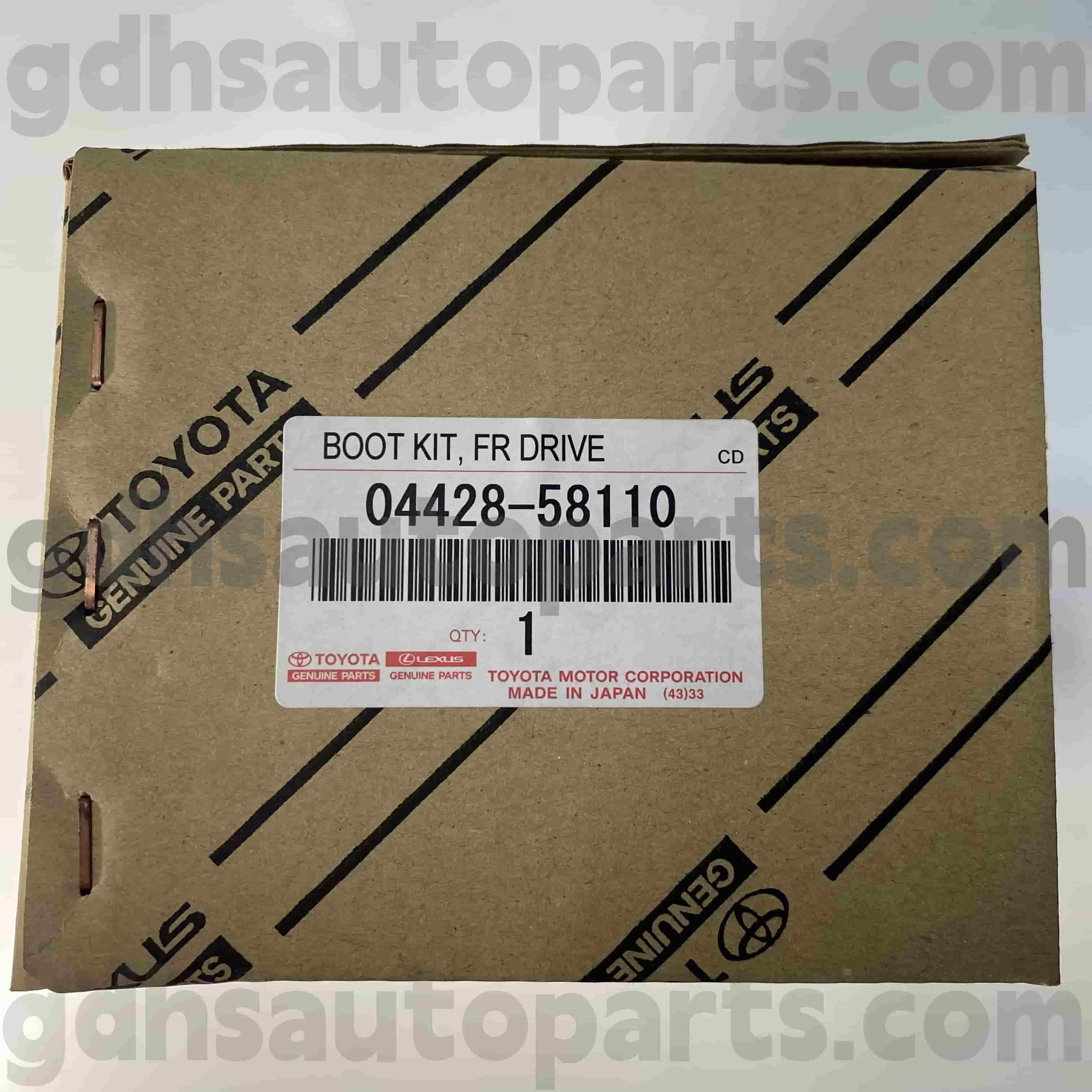 04428-58110 TOYOTA Истински части отпред на водача на водача CV Boot за Alphard, Lexus LM351 Шаси №. GGH30