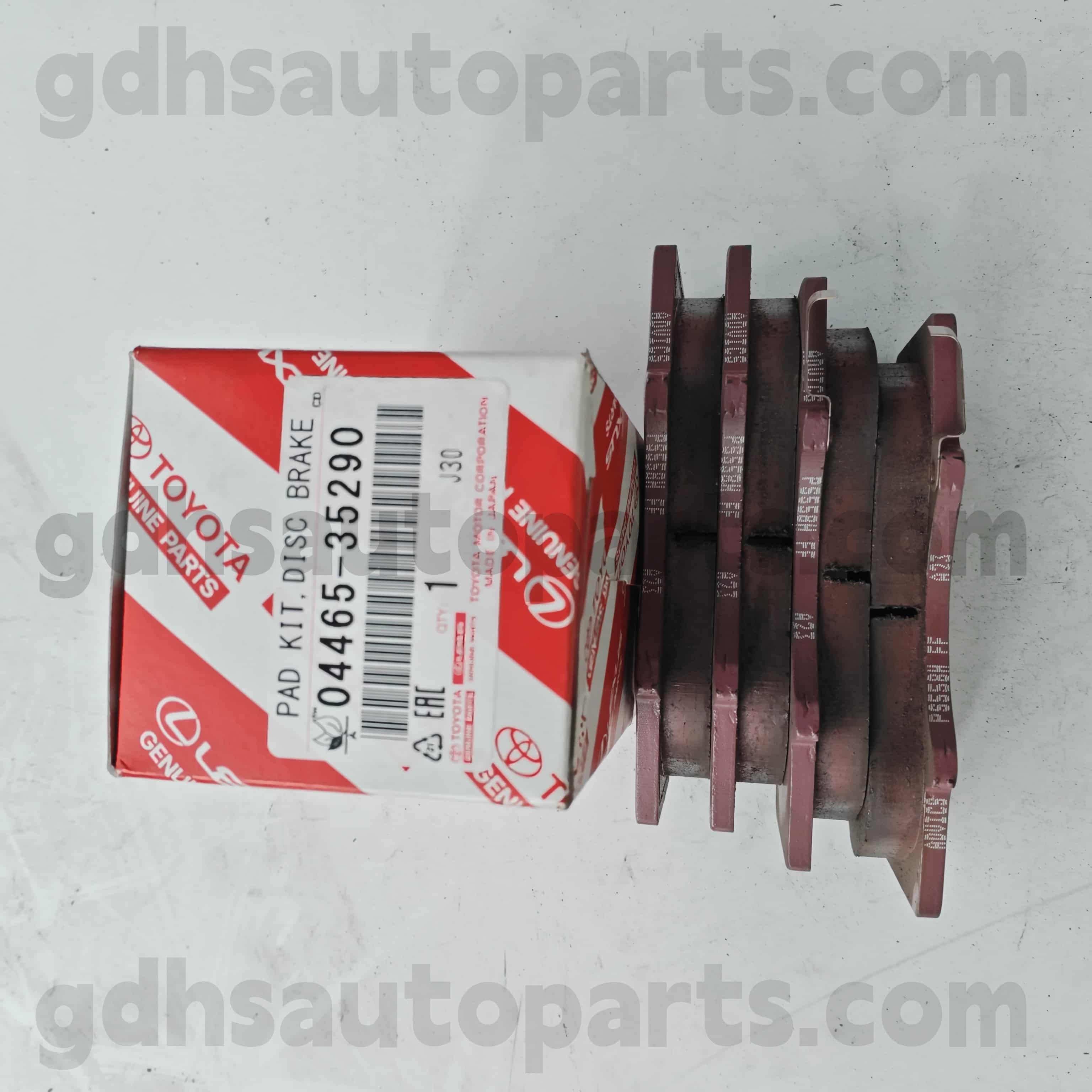 04465-35290 TOYOTA Истински части Преден спирачен натоварване за сухопътния крайцер Prado 、 Fortuner 、 FJ Cruiser 、 Hilux 、 Sequoia шаси № Grj12#, Kdj120, Kzj120, Lj12#, Rzj12#, Trj12#.. Arl, GCC, GEN