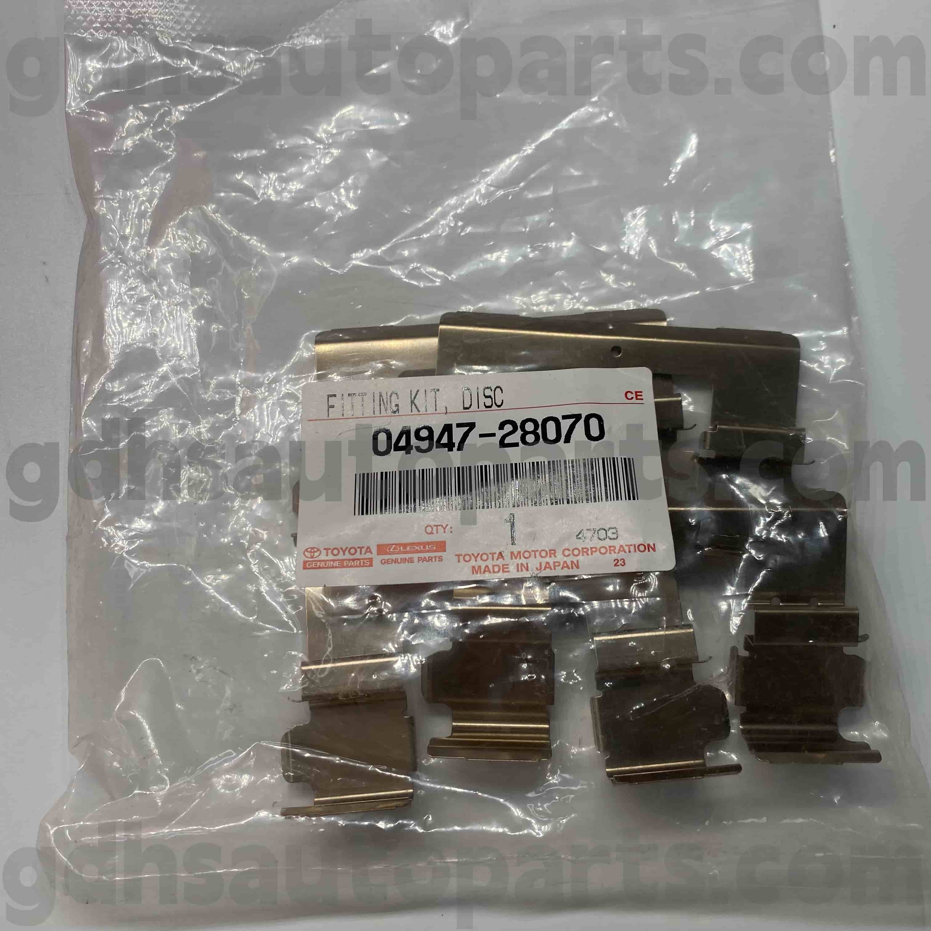 04947-28070 Toyota Reguine GGH3