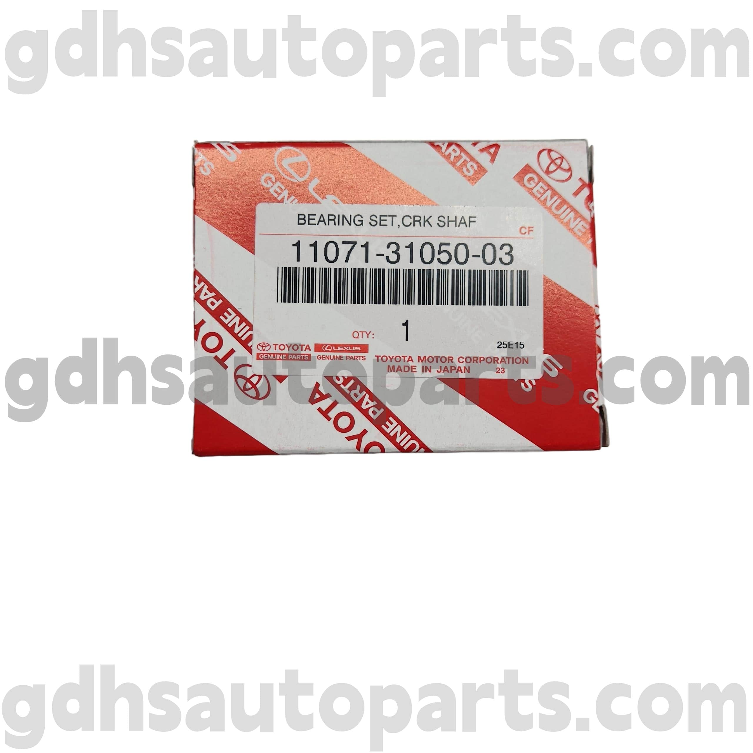 11071-31050-03 Toyota Истински части колянов вал Лагер за Tacoma, Land Cruiser Prado Chassis no. GRJ150