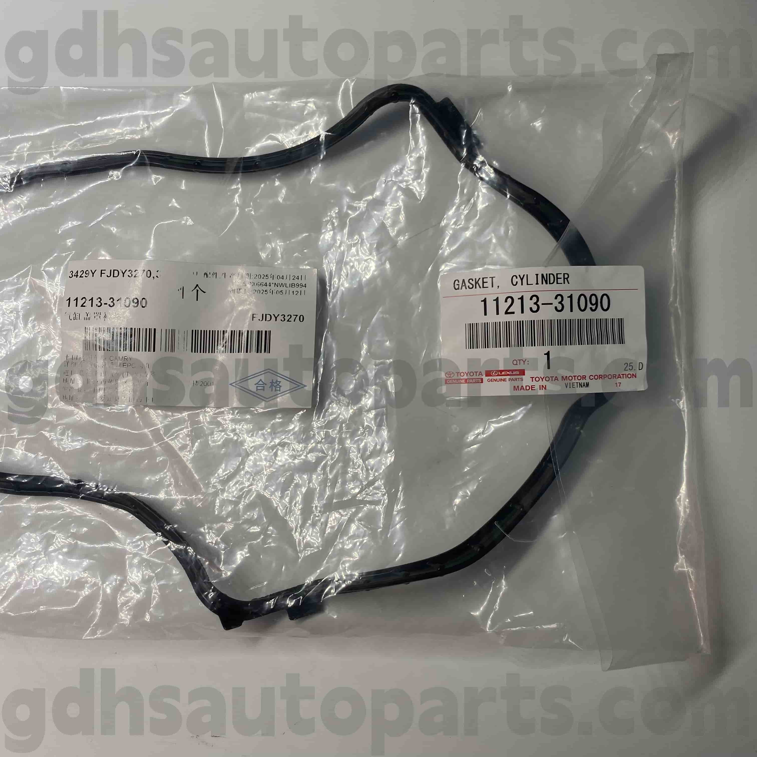 11213-31090 Toyota Истински части десен клапан капак гумен пръстен за век ， Lexus LS500/500H шаси № GGH30