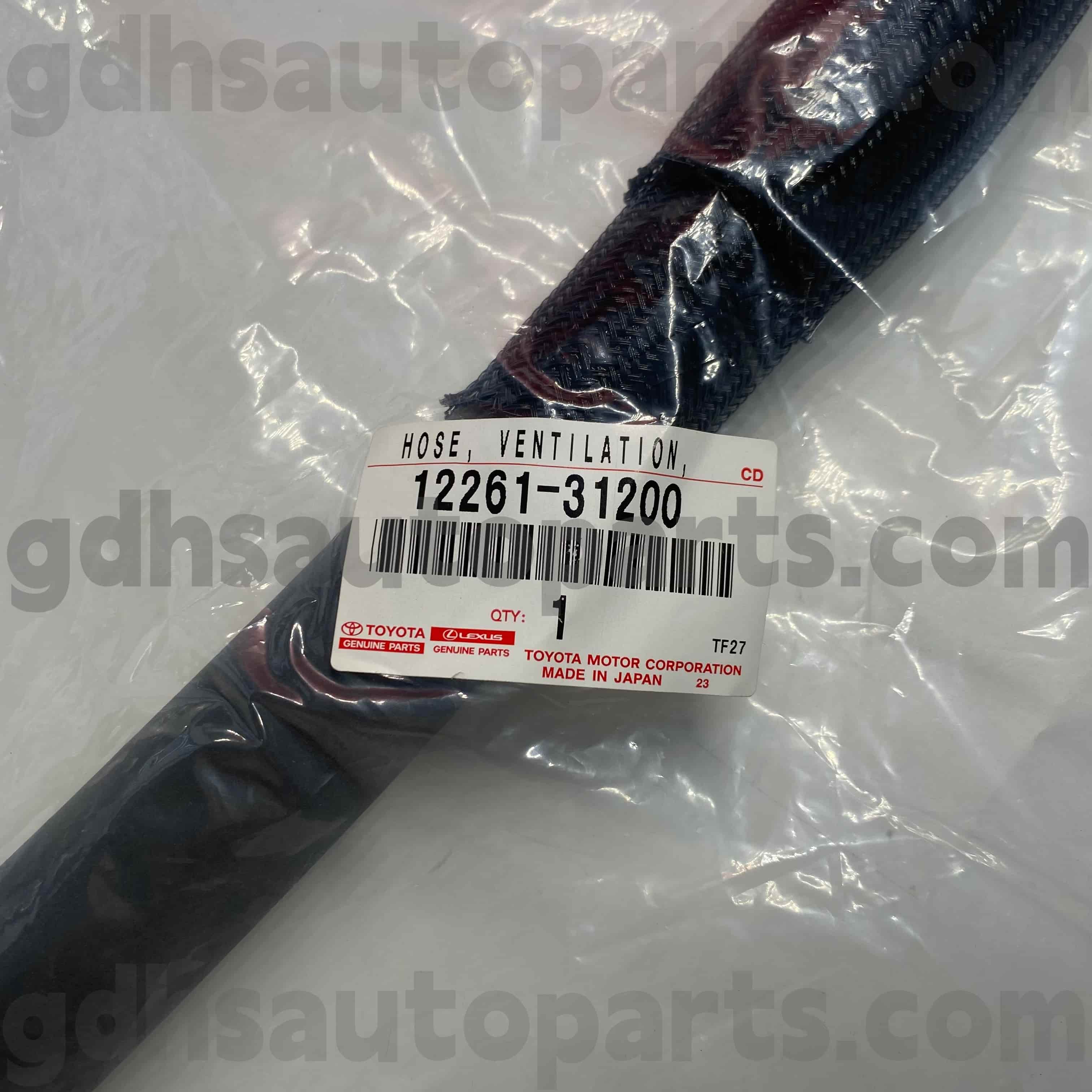 12261-31200 Оригинални части на Toyota Маркуч за вентилация на картера за CAMRY, AVALON, HIGHLANDER, LEXUS RX450HL шаси NO.GGH30