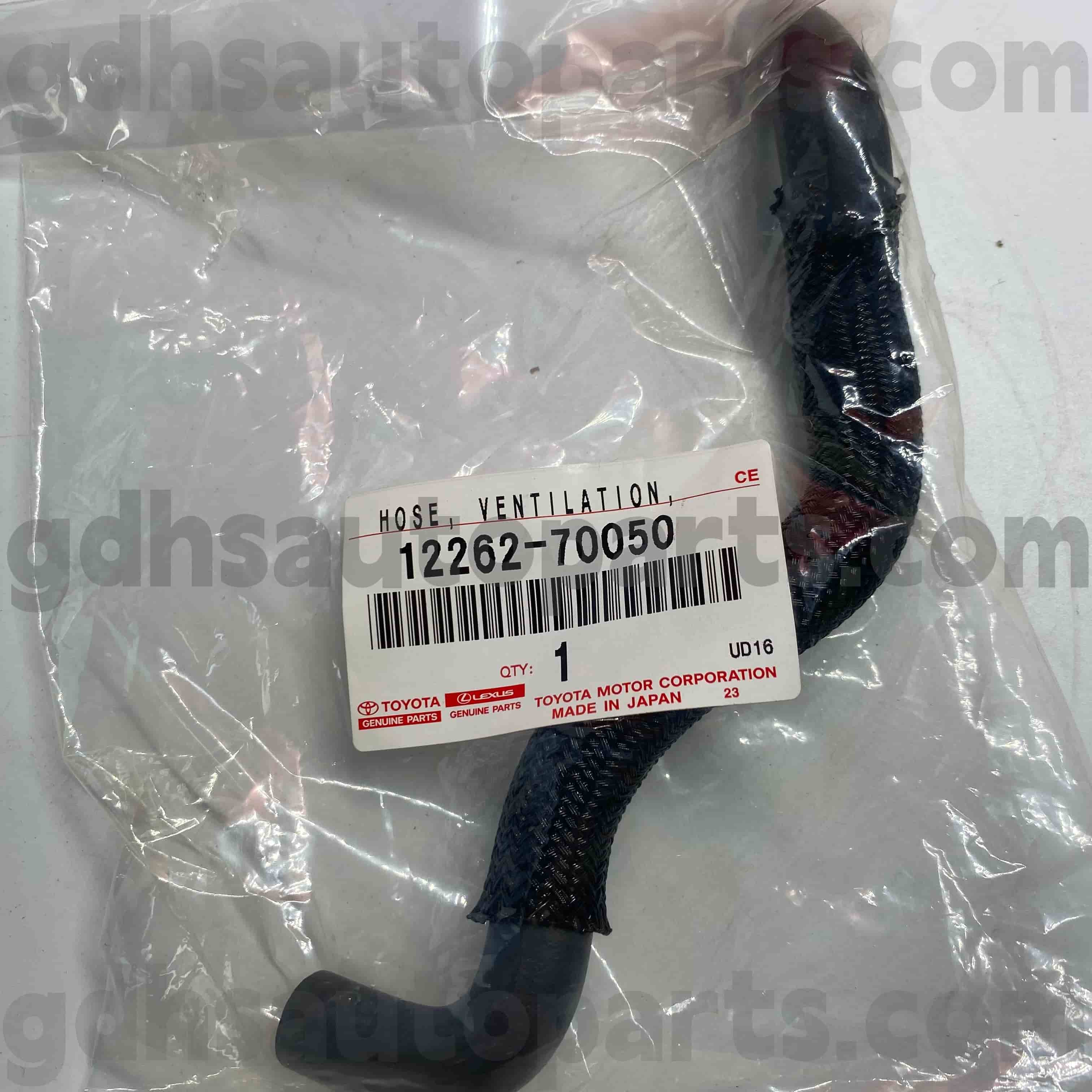 12262-70050 PCV вентил за оригинални части на Toyota за CRESTA, CROWN COMFORT, LEXUS IS200/300 Шаси NO.1GFE..GX11#..GD,IR
