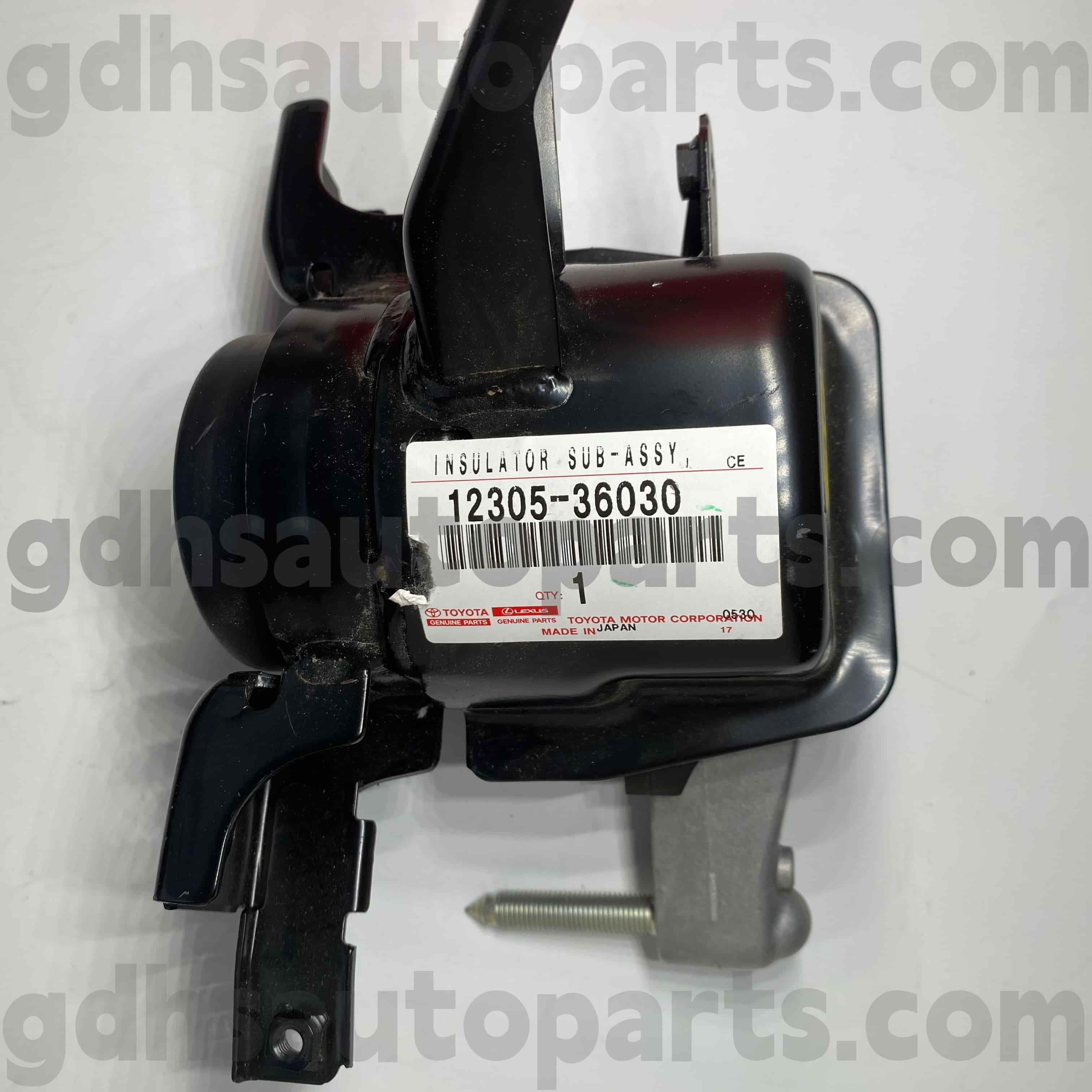 12305-36030 Оригинални части Toyota Дясна стойка на двигателя за SCION TC, ZELAS Шаси NO.2ARFE..AGT20