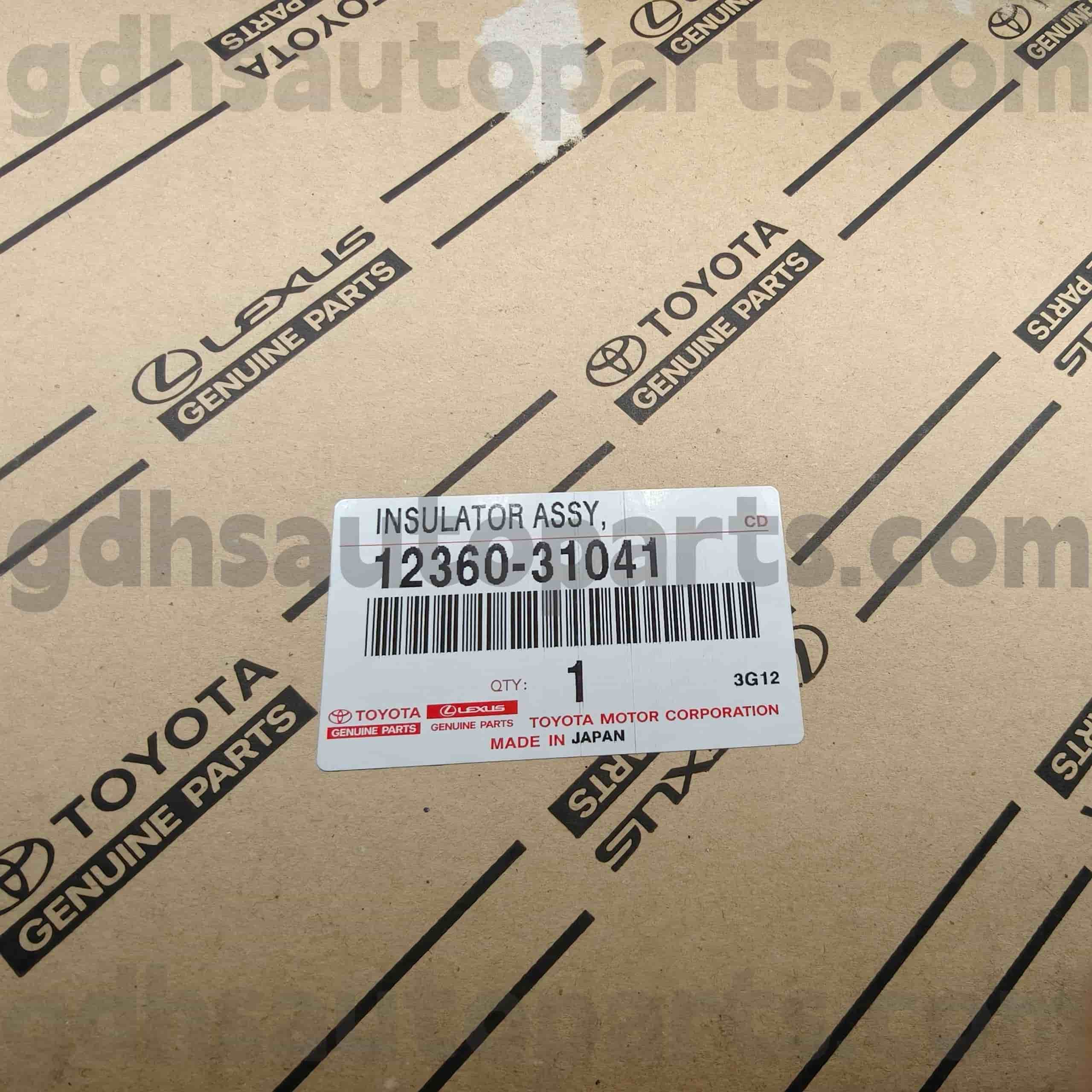 12360-31041 Оригинални части Toyota Предна стойка на двигателя за шаси HIGHLANDER NO.2GRFE..GSU4#