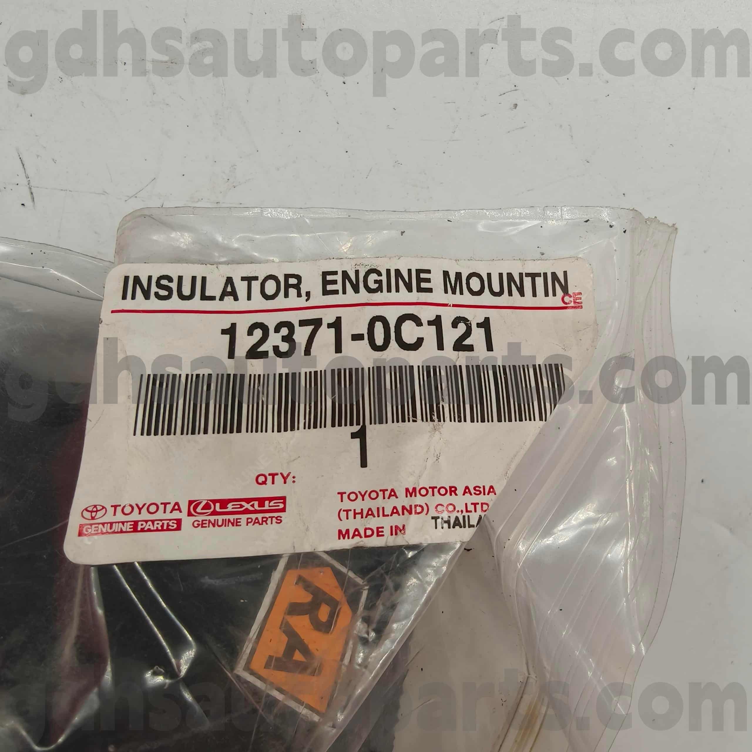 12371-0C121 Toyota Оригинални части Лостов механизъм за превключване за шаси NO.2TRFE..TGN26..4FC