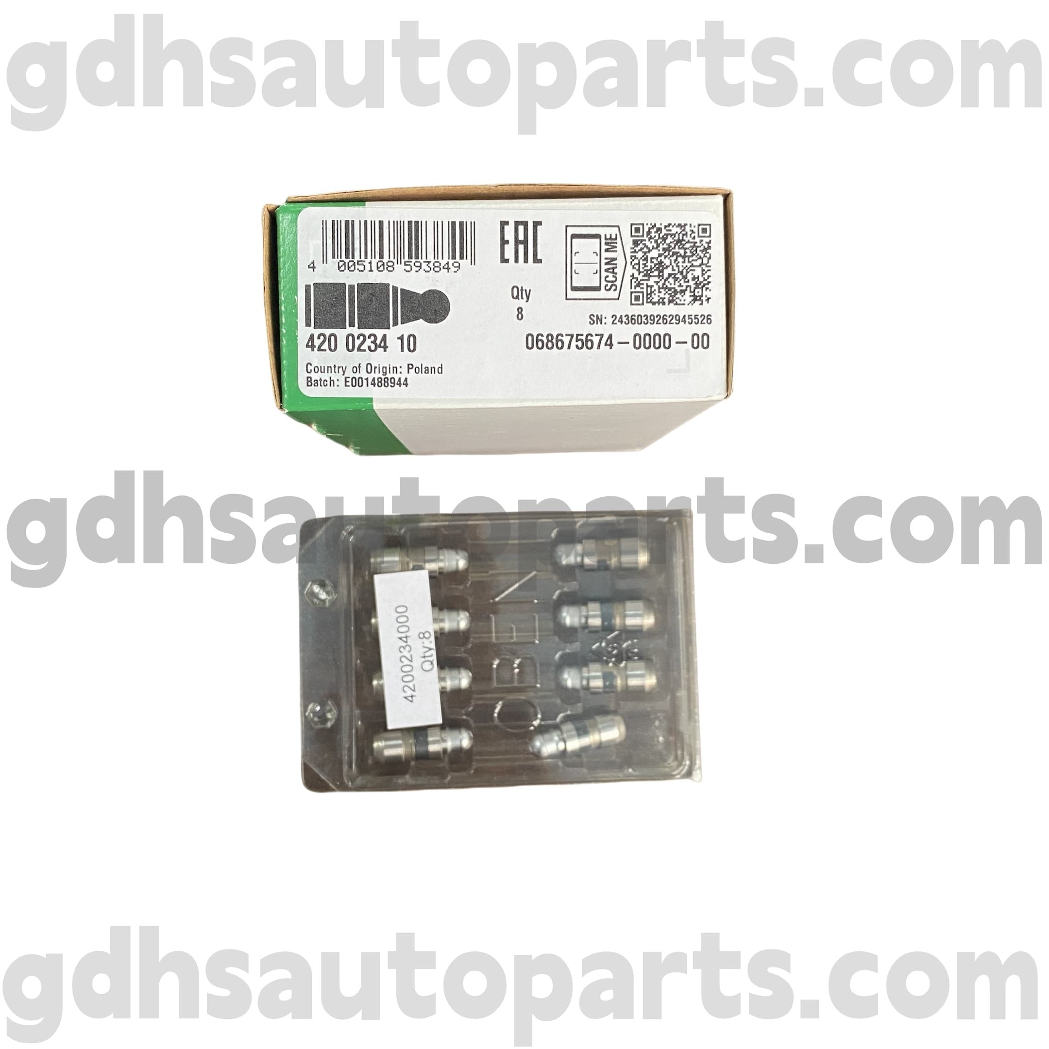 4200234100 Schaeffler Ina Valve Lifter за Range Rover Evoque, Land Rover Discovery Sport OE NO. LR004168