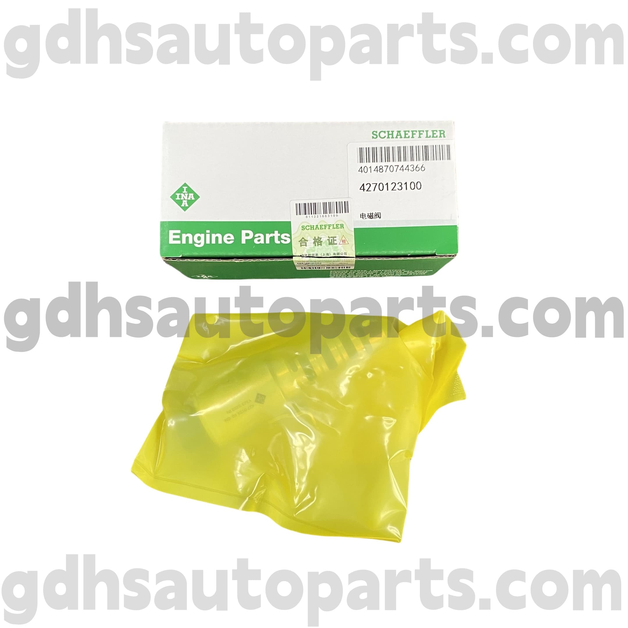 4270123100 Schaeffler ina всмукателен разпределителен вал Соленоид за Range Rover Evoque, Land Rover Freelander 2, Range Rover Oe No. LR024995