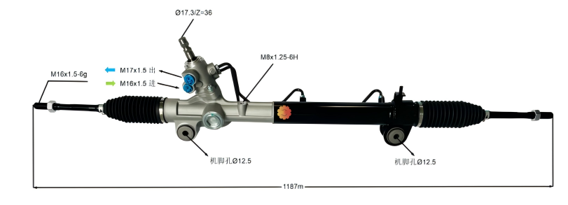 44200-08040 Автомобилен кормилен механизъм