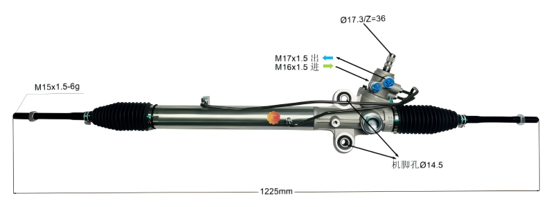 44200-26233 Автомобилен кормилен механизъм