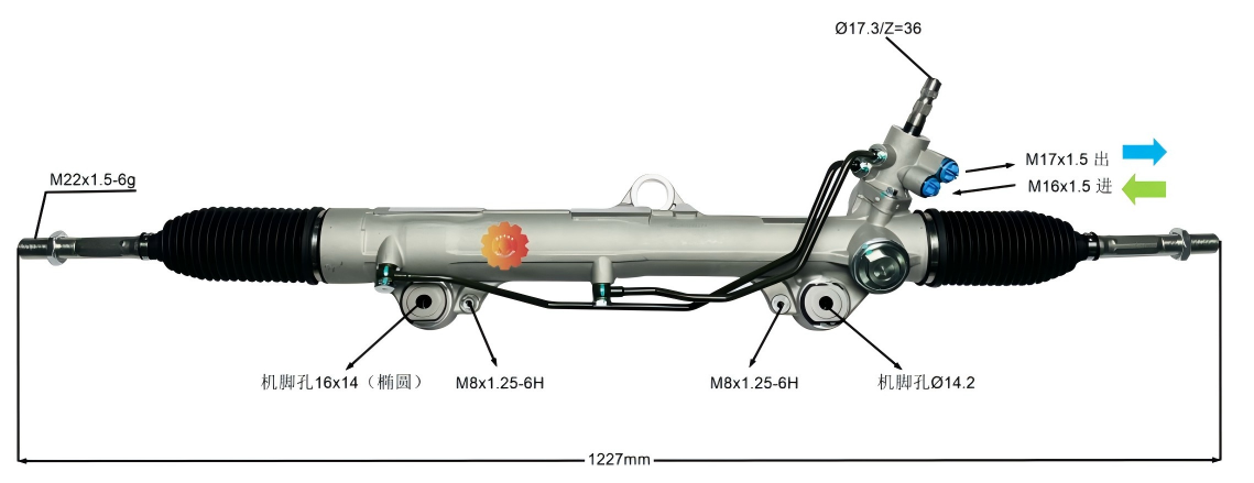 44200-60170 Автомобилен кормилен механизъм