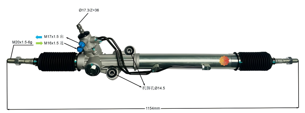 44250-60040 Автомобилен кормилен механизъм