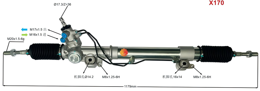44250-60090 Автомобилна кормилна уредба
