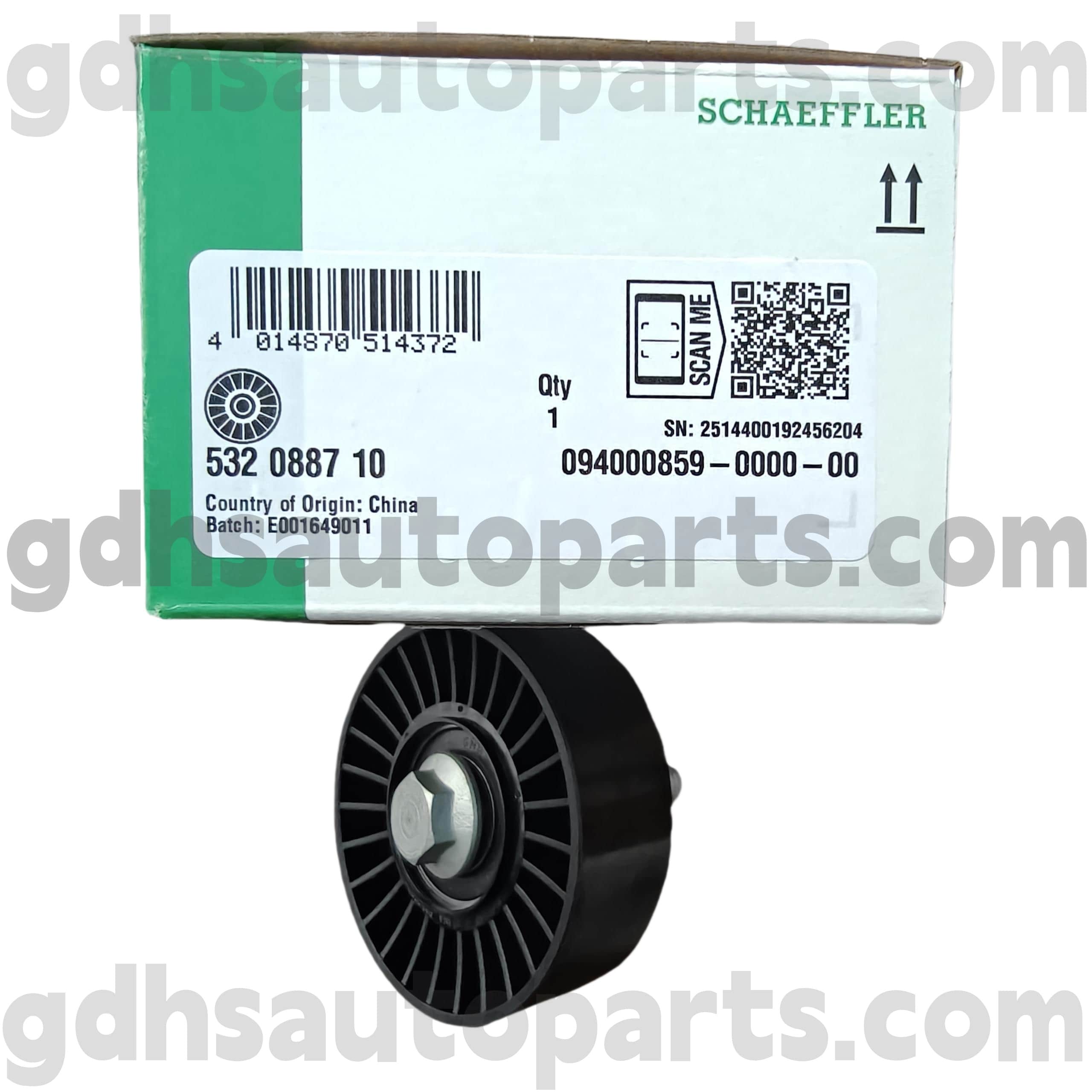 5320887100 Schaeffler INA TIMING BELLE RULLEY за Range Rover Velar, New Range Rover Evoque, Range Rover Evoque OE No.LR071758