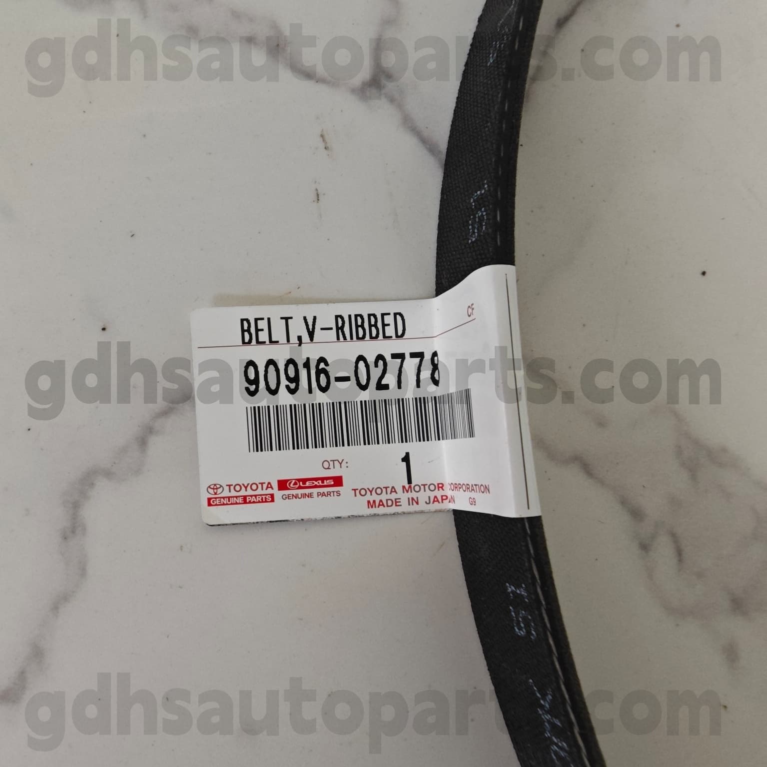90916-02778 Toyota Reguine Parts Engine колан за RAV4 、 Camry/Hybrid Chassis no. A25AFKS..AXAA54..EUR