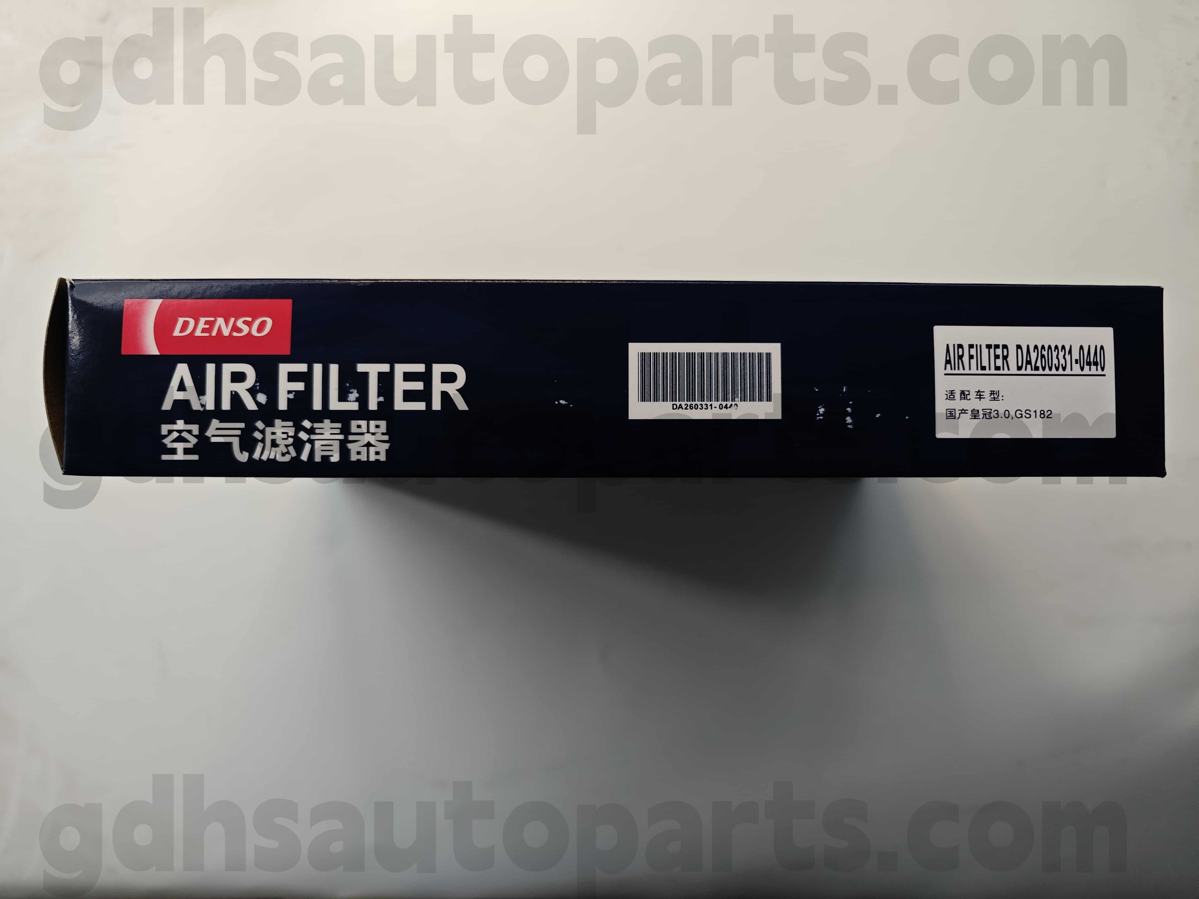 DA260331-0440 Toyota Истински части за въздух за части за шасито на короната №. 3grfe, 5grfe..grs18# oe no. 17801-0P020